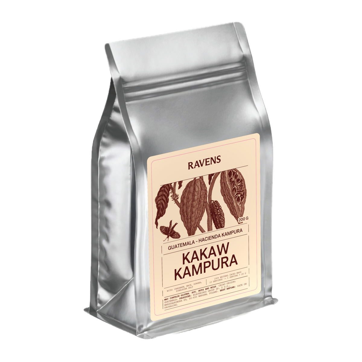 KAKAW KAMPURA - GUATEMALA HACIENDA KAMPURA 100% NATURAL CACAO MASS – RAVENS